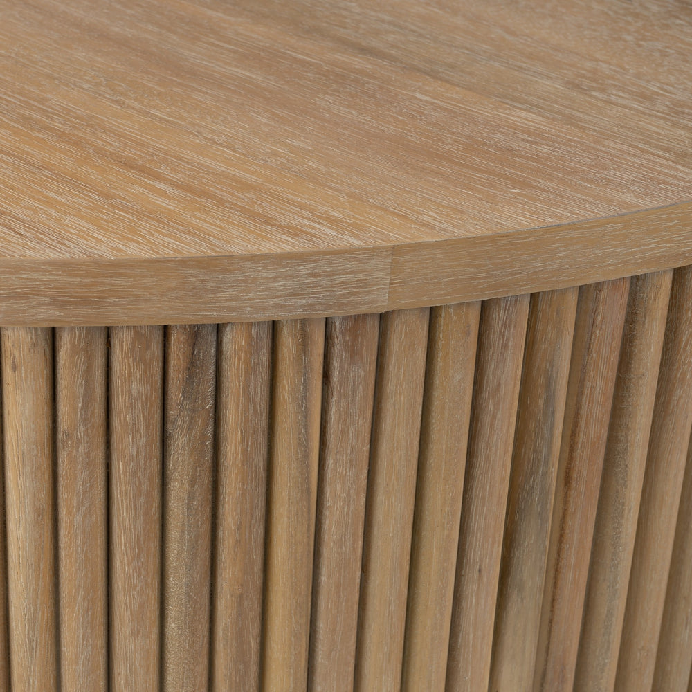 Jacobson - Modern Natural Acacia Coffee Table - View 6