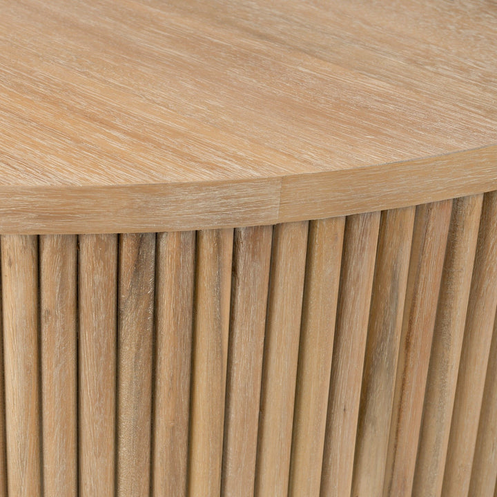Jacobson - Modern Natural Acacia Coffee Table