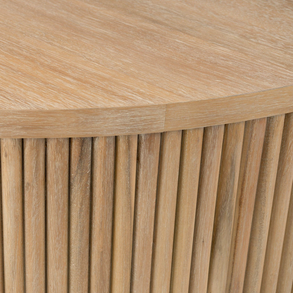 Jacobson - Modern Natural Acacia Coffee Table - View 9