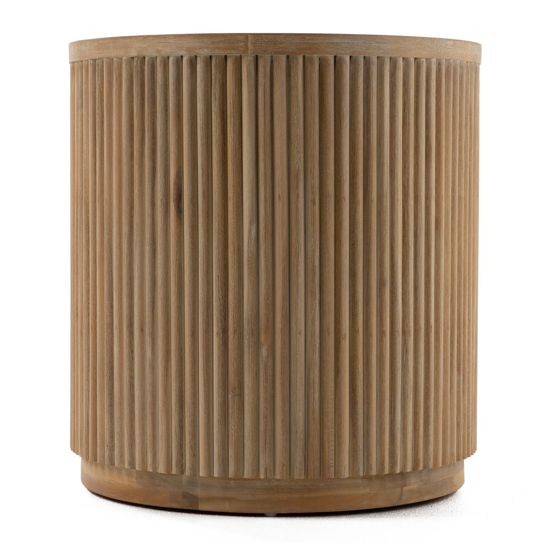 Jacobson - Modern Natural Acacia Nightstand