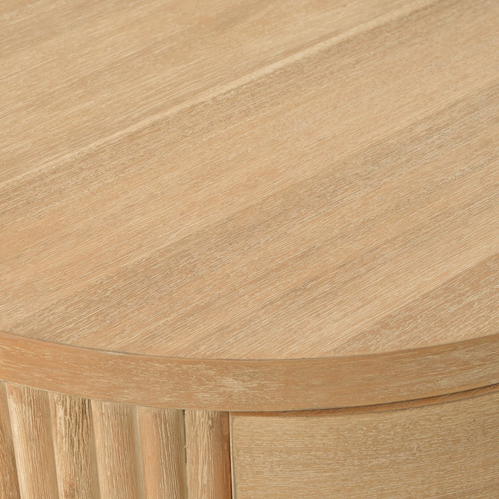 Jacobson - Modern Natural Acacia Nightstand