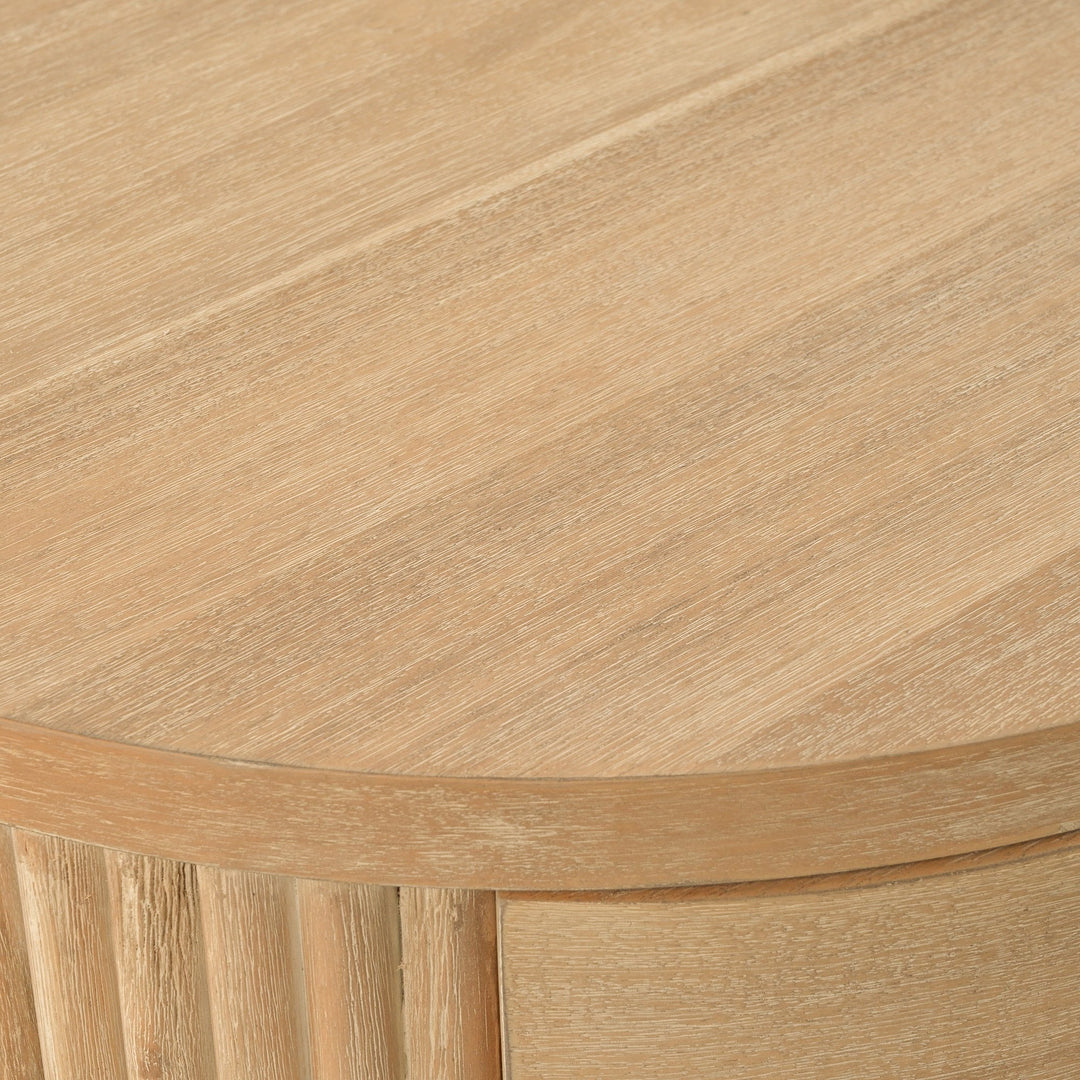 Jacobson - Modern Natural Acacia Nightstand