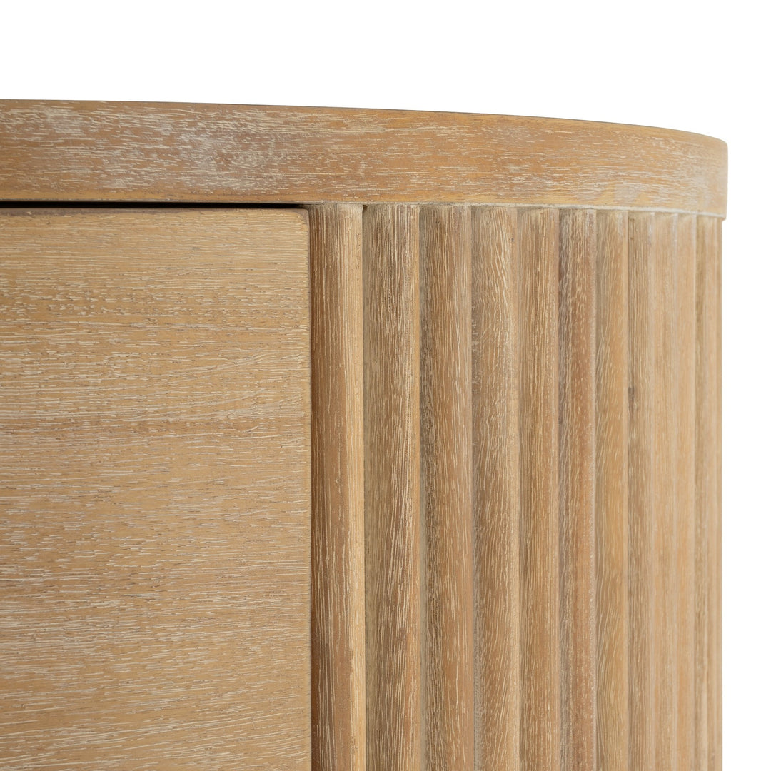 Jacobson - Modern Natural Acacia Nightstand