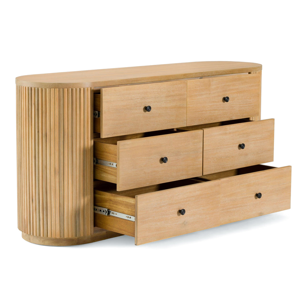Jacobson - Modern Natural Acacia Dresser