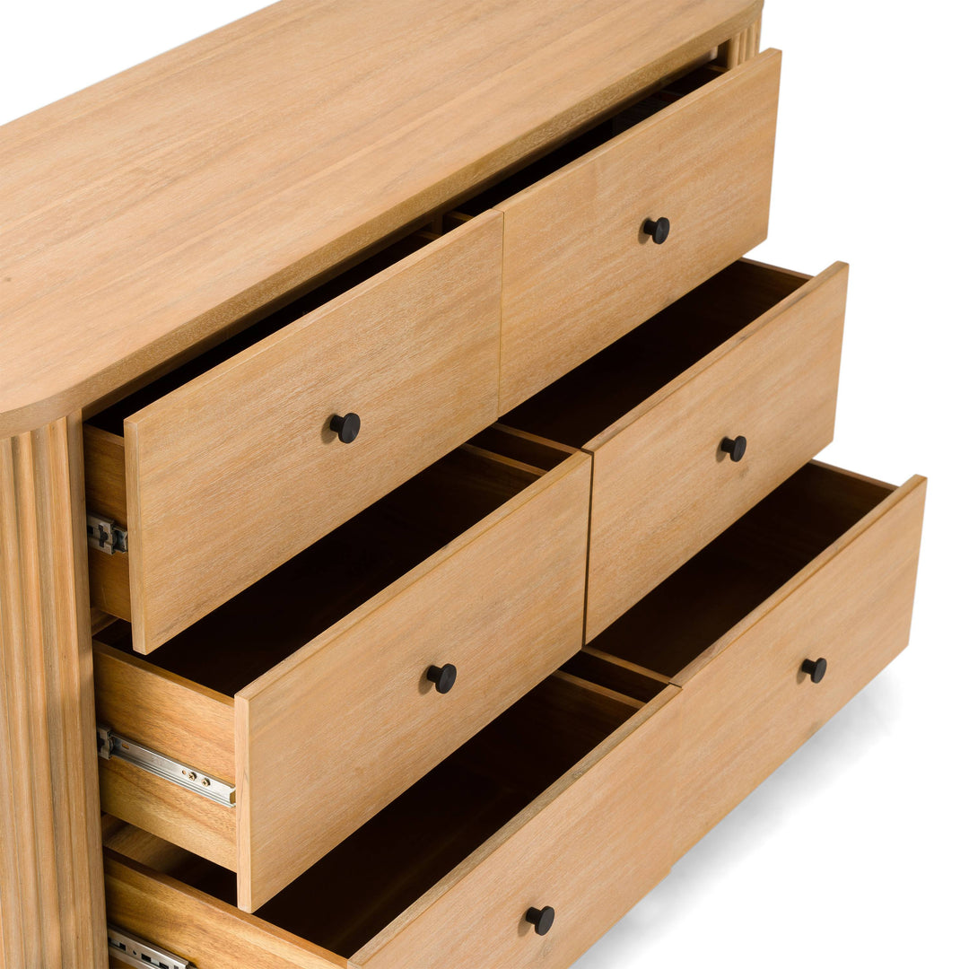 Jacobson - Modern Natural Acacia Dresser