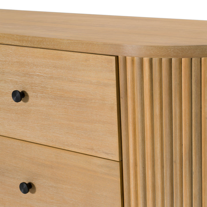 Jacobson - Modern Natural Acacia Dresser