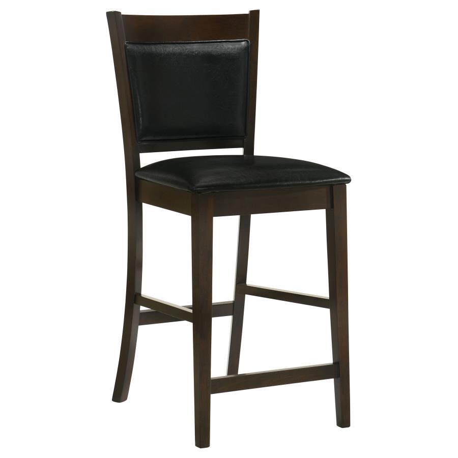 Jaden - 5 Piece Square Counter Height Dining Set - Espresso 5 - Piece Dining Room Set modern furniture Contempo Furniture