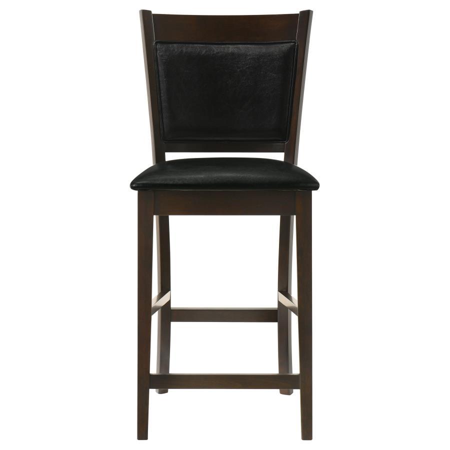 Jaden - 5 Piece Square Counter Height Dining Set - Espresso 5 - Piece Dining Room Set modern furniture Contempo Furniture