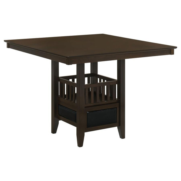 Jaden - 5 Piece Square Counter Height Dining Set - Espresso 5 - Piece Dining Room Set modern furniture Contempo Furniture