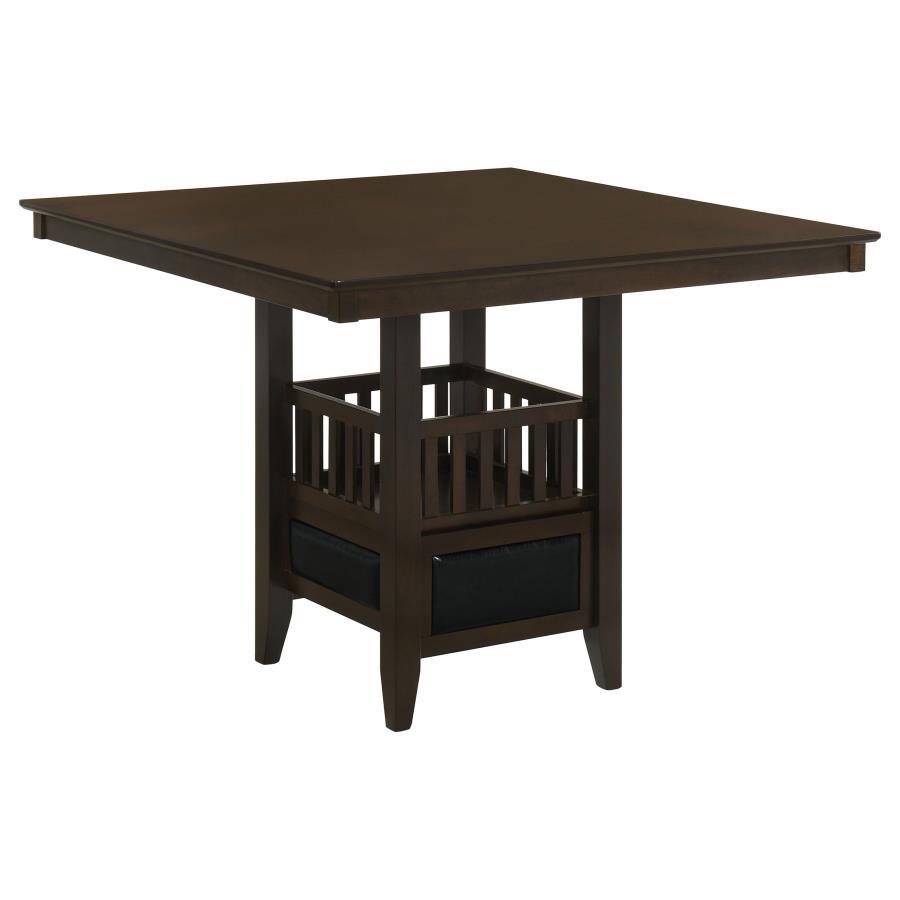 Jaden - 5 Piece Square Counter Height Dining Set - Espresso 5 - Piece Dining Room Set modern furniture Contempo Furniture
