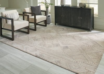 Jadott 8' x 10' Rug - Beige Area Rug modern furniture Contempo Furniture
