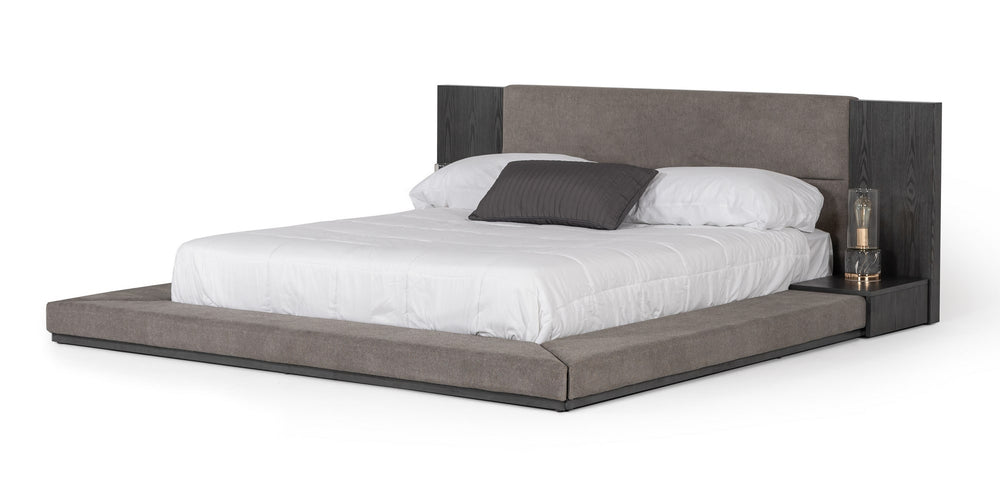 Jagger California King Modern Grey Bed - View 3