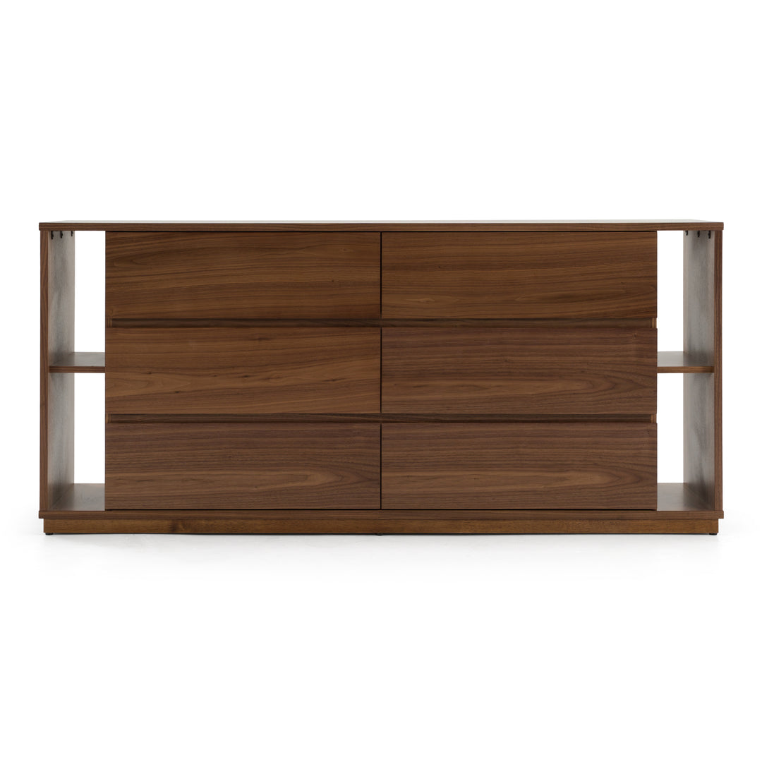 Jagger - Modern Walnut Dresser