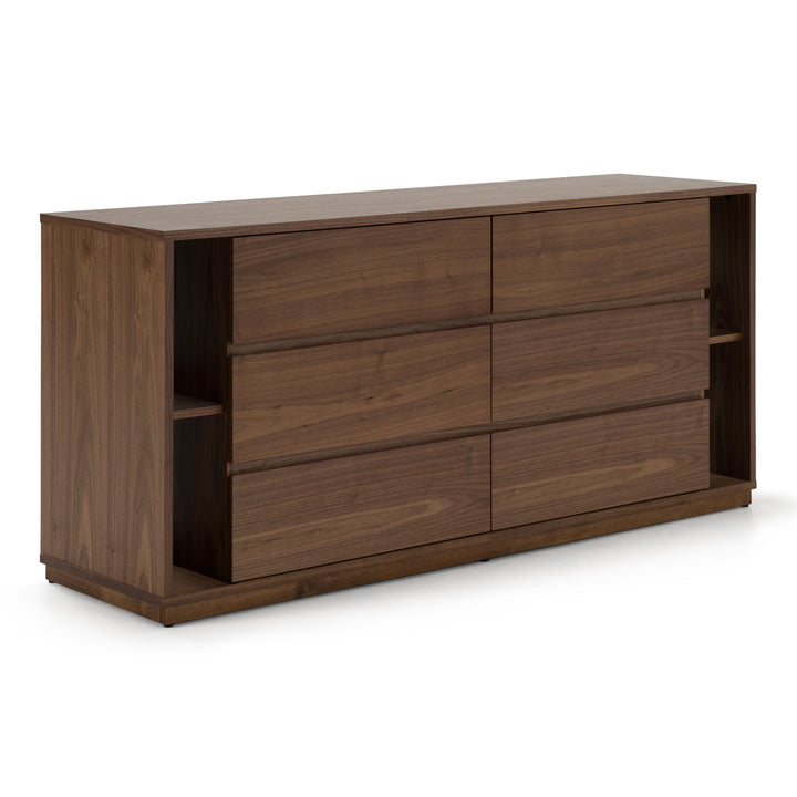 Jagger - Modern Walnut Dresser - View 3