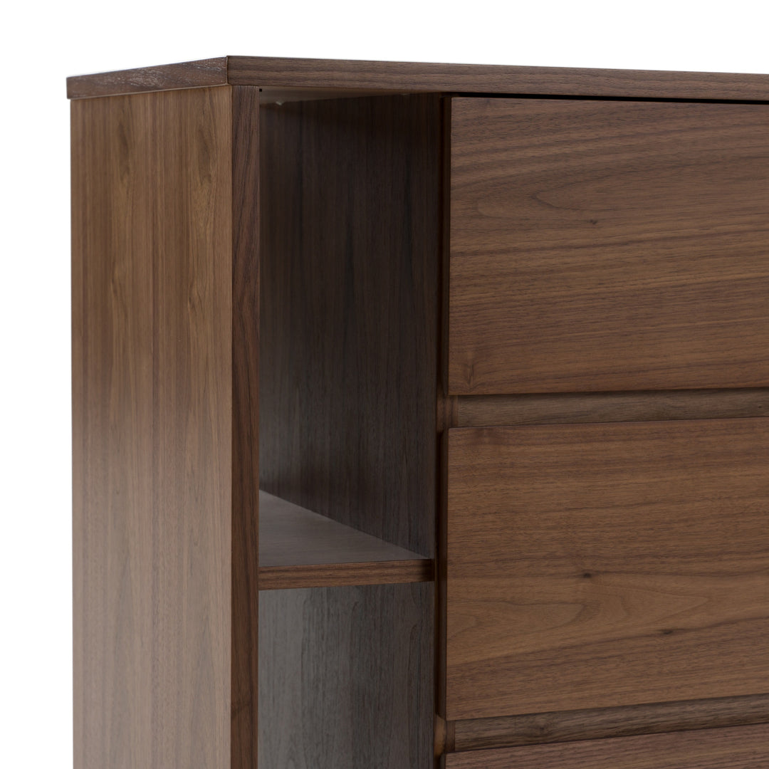 Jagger - Modern Walnut Dresser