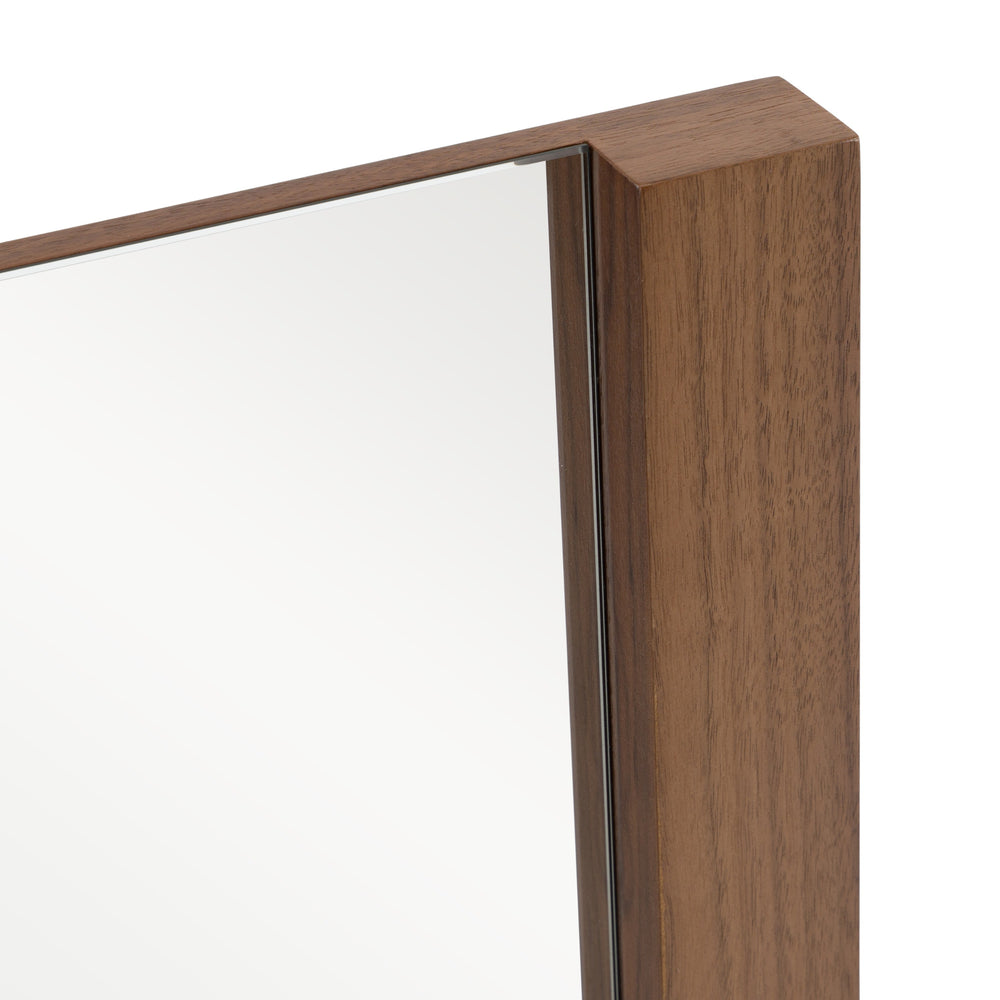 Jagger - Modern Walnut Mirror - View 4