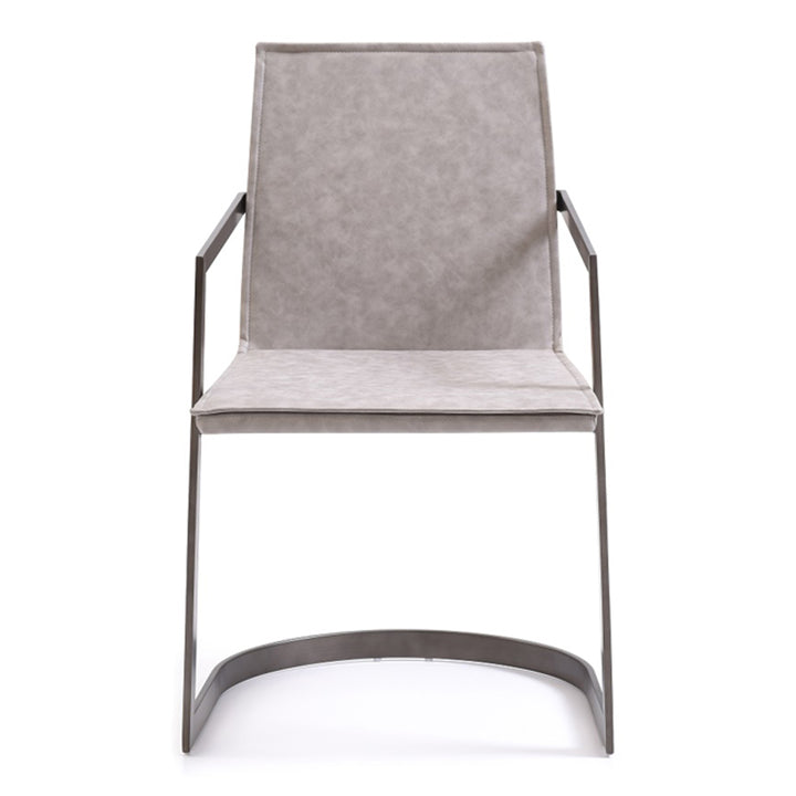 Jago - Modern White Wash Grey Dining Chair