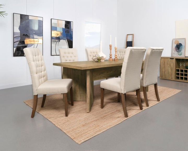 Jamestown - Composite Wood Dining Table - Mango Dining Table modern furniture Contempo Furniture