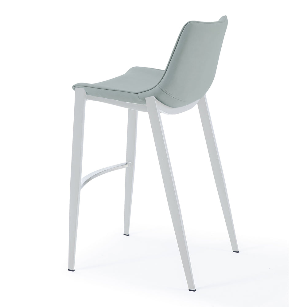 Jane - Modern Light Grey Counter Stool Set of 2