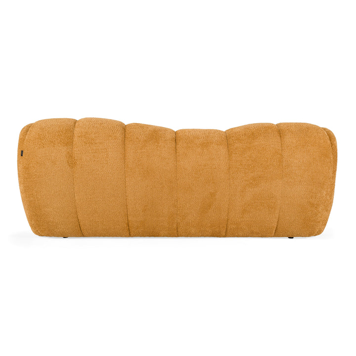 Eastern King Modrest Janine - Modern Camel Fabric Bed
