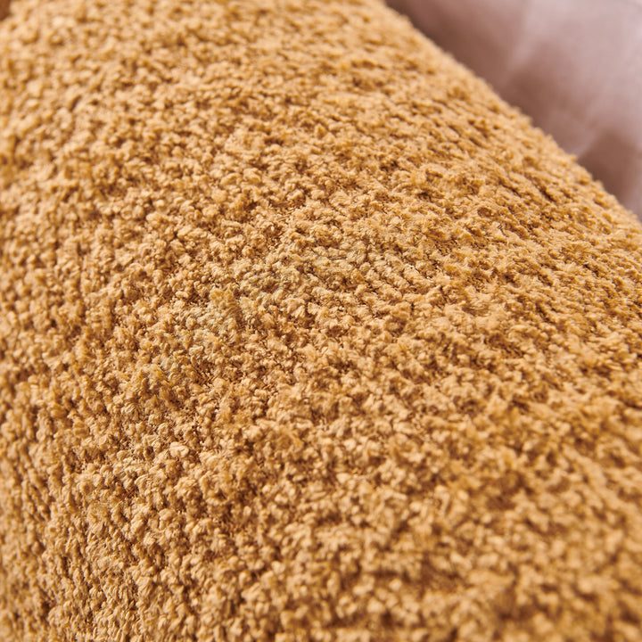 Janine - Modern Camel Fabric Bed