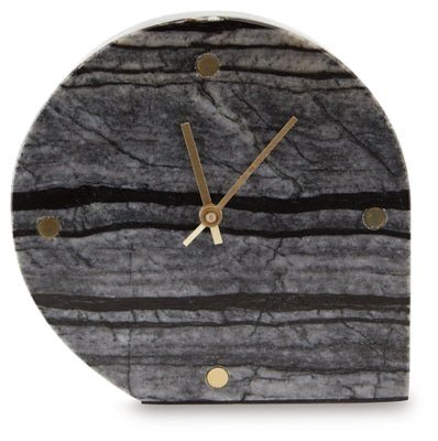 Janmour Table Clock (Set of 2) - Black Tabletop Clocks modern furniture Contempo Furniture
