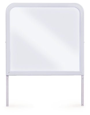 Jarlee Bedroom Mirror - White Mirror modern furniture Contempo Furniture