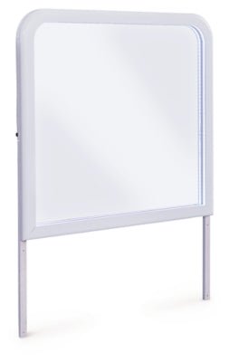 Jarlee Bedroom Mirror - White | Ashley Furniture