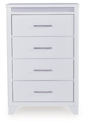 Jarlee Chest of Drawers - White Accent Chest modern furniture Contempo Furniture