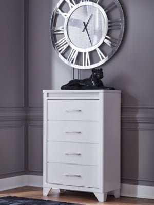 Jarlee Chest of Drawers - White Accent Chest modern furniture Contempo Furniture