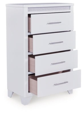 Jarlee Chest of Drawers - White Accent Chest modern furniture Contempo Furniture