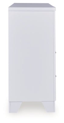 Jarlee Dresser - White Dresser modern furniture Contempo Furniture