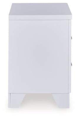 Jarlee Nightstand - White Accent Nightstand modern furniture Contempo Furniture