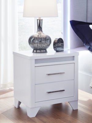 Jarlee Nightstand - White Accent Nightstand modern furniture Contempo Furniture