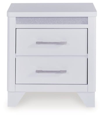 Jarlee Nightstand - White Accent Nightstand modern furniture Contempo Furniture