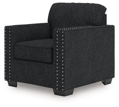Jasmine Peaks Chair - Black Arm Chair modern furniture Contempo Furniture