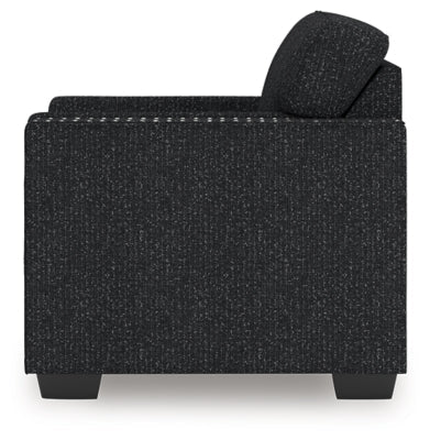 Jasmine Peaks Chair - Black Arm Chair modern furniture Contempo Furniture