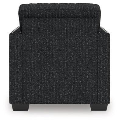 Jasmine Peaks Chair - Black Arm Chair modern furniture Contempo Furniture