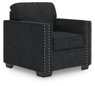 Jasmine Peaks Chair - Black Arm Chair modern furniture Contempo Furniture