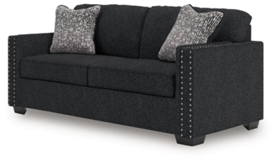 Jasmine Peaks Sofa - Black Stationary Sofa modern furniture Contempo Furniture
