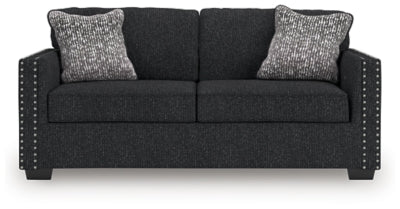 Jasmine Peaks Sofa - Black Stationary Sofa modern furniture Contempo Furniture