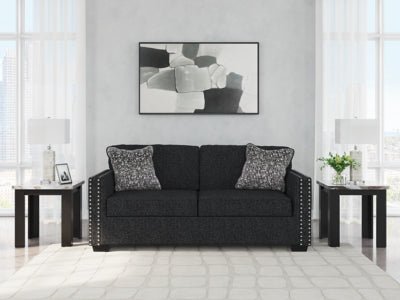 Jasmine Peaks Sofa - Black Stationary Sofa modern furniture Contempo Furniture