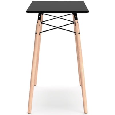 Jaspeni Home Office Desk - Black Computer Desks modern furniture Contempo Furniture