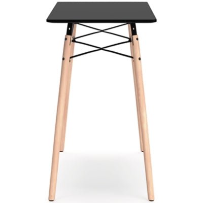 Jaspeni Home Office Desk - Black Computer Desks modern furniture Contempo Furniture