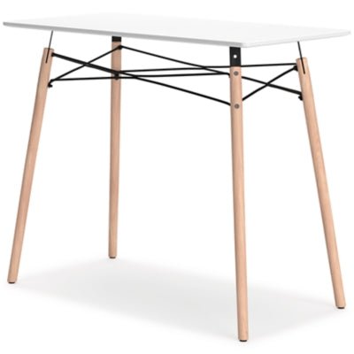 Jaspeni Home Office Desk - White Computer Desks modern furniture Contempo Furniture