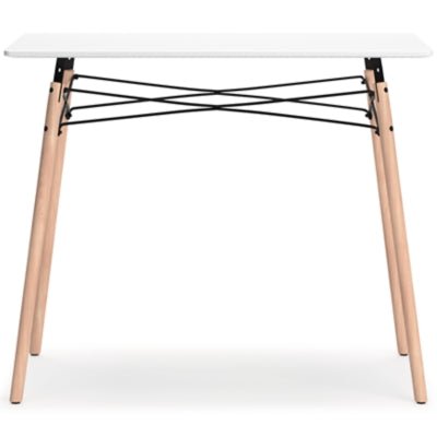 Jaspeni Home Office Desk - White Computer Desks modern furniture Contempo Furniture