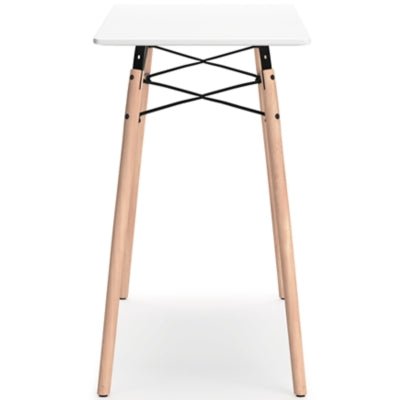Jaspeni Home Office Desk - White Computer Desks modern furniture Contempo Furniture