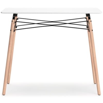 Jaspeni Home Office Desk - White Computer Desks modern furniture Contempo Furniture
