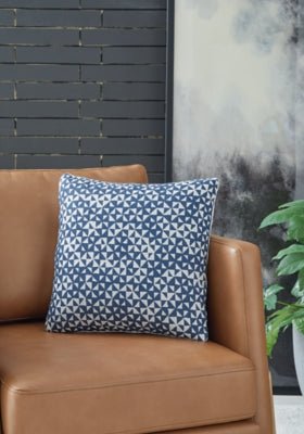 Jaycott Next - Gen Nuvella Pillow (Set of 4) - Blue Throw Pillow modern furniture Contempo Furniture