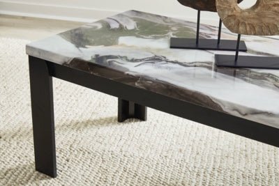 Jazmore Table (Set of 3) - Dark Brown Table Set modern furniture Contempo Furniture